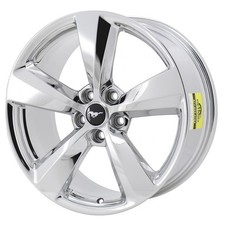 19 Ford Mustang Pvd Bright Chrome-c Wheel Rim Factory Oem 10158 2015-2023 19 Ford Mustang Pvd Bright Chrome-c Wheel Rim Factory Oem 10158 2015-2023