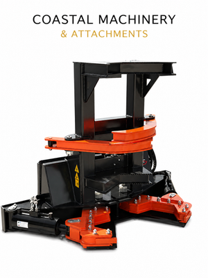 #ad #ad Skid Steer Hydraulic Forestry Tree Shear Grapple Attachment $3739.15