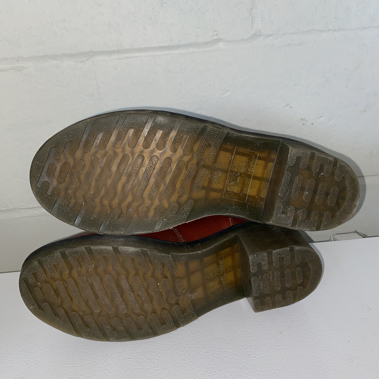 Dr Martens Doc Cadence Boots Reddish Brown Leather US 8 Women AirWair, cushion  thumbnail 7