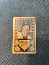 1983 Perma-Graphics All Star Gold Robin Yount