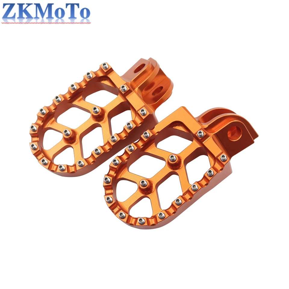 Motorcycle CNC Foot Pegs Pedals Rests For KTM 690 950 990 1050 1090 1190 1290 Foto 4 de 4