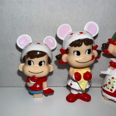 Peko Poko Story Dog Fujiya Milky Mascot Cute Mouse Princess Figure