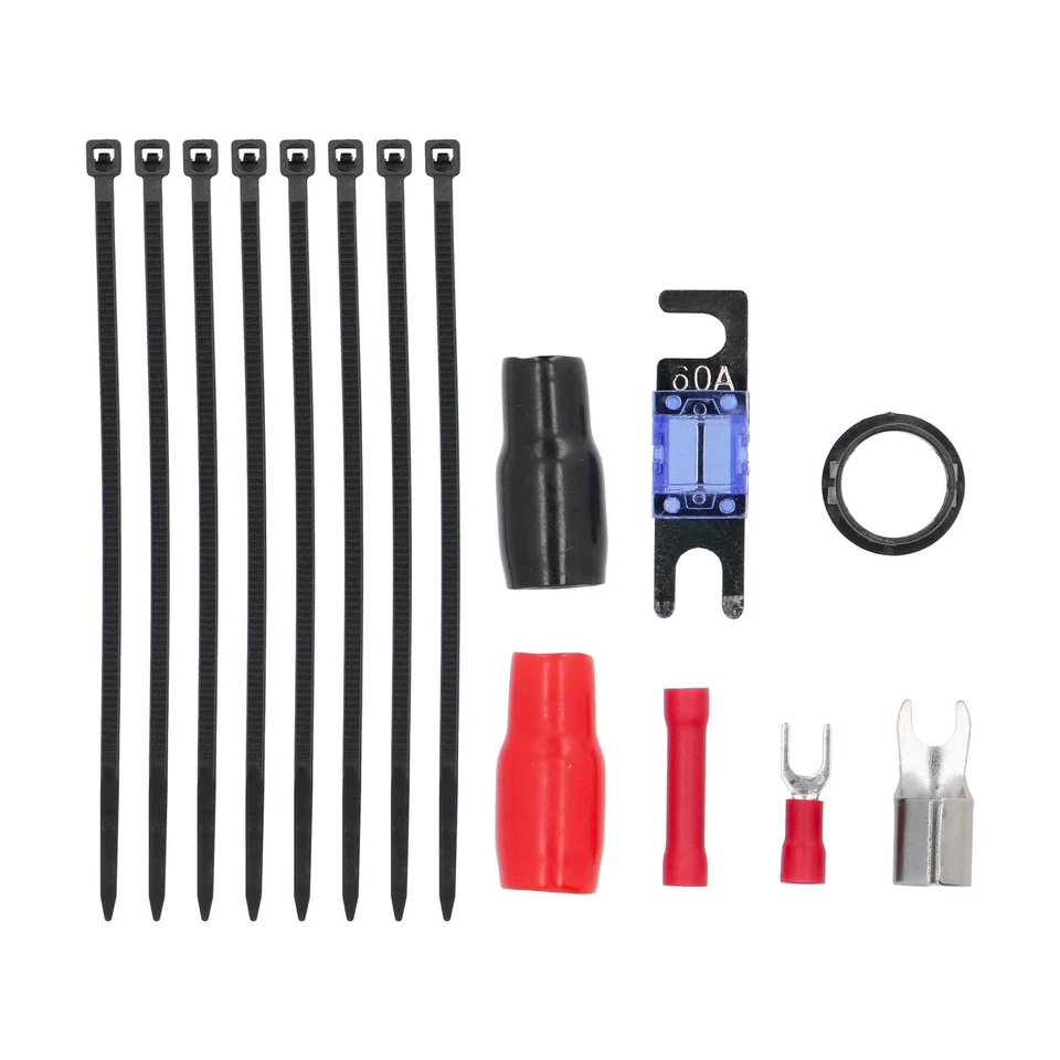 T-SPEC V6-RAK4 4 GAUGE (AWG) CCA 1000 WATT CAR AMPLIFIER WIRE INSTALL KIT w/ RCA - Image 4 of 4