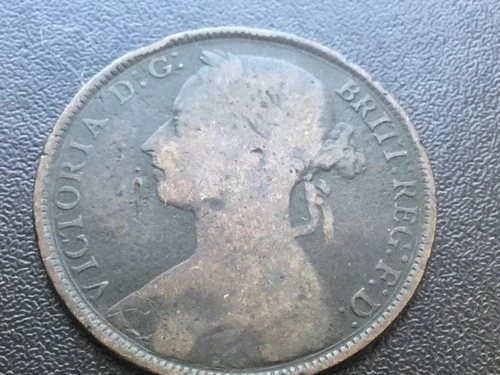 1886 Victoria Penny — photo from the most recent tracked eBay sale