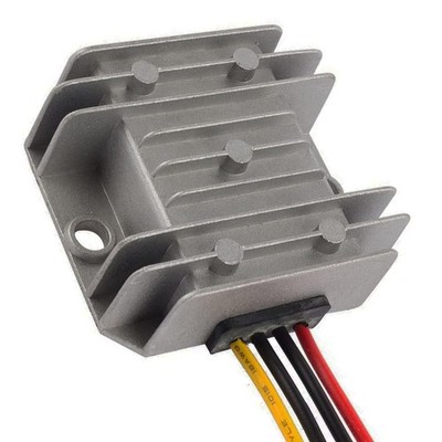 DC/DC Voltage Reducer Converter Regulator 12V 24V Step Down to 5V 3A 15W, Con...