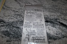 TPC Studio "Playful Expression" Clear Stamps 18 pc. New