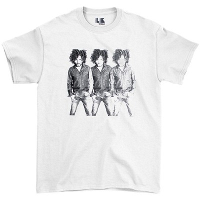 Men's Lenny Kravitz Raise Vibration Tour 2018 Slim Fit T-shirt X-Large White