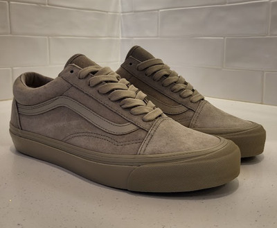 Vans OG Old Skool LX Suede Leather Plaza Taupe Size 9 Defcon Neighborhood WTAPS