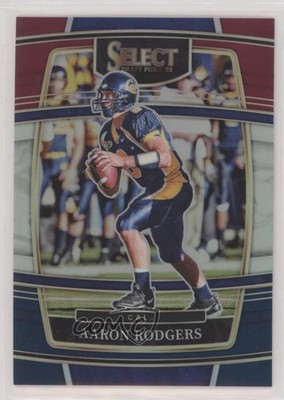 2022 Panini Select Draft Picks Concourse Tri-Color Prizm /199 Aaron Rodgers 1b8