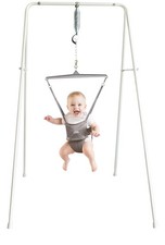 Baby Jumper Classic Grey Adjustable Height up to 28lbs Jolly Stand