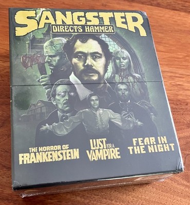 Sangster Directs Hammer (4K ULTRA HD + BLU-RAY Severin Limited Edition) NEW