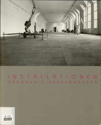 Kunstforum Nord V. Installationen. 14.10.1992 - 6. 11.1992