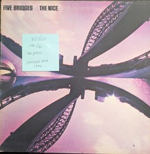 The Nice Five Bridges Vinyl Record LP VG/G+ CAS1014 1970
