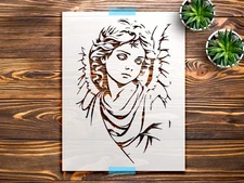 Little Angel Wall Art Reusable Plastic Stencil - StencilAir