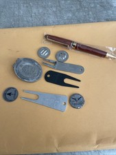 Lot marqueurs de balles et crayons mécaniques pour serveurs de golf, Hawks Landing + plus