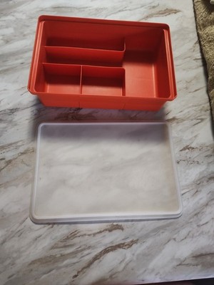 Vintage Tupperware Tuppercraft Organizer #1421-3