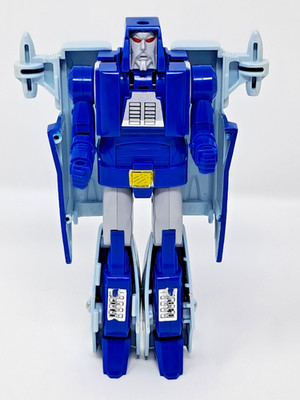 Transformers 1986 Scourge Decepticon figure Boat Robot G1 original Takara Hasbro