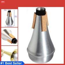 Aluminum Practice Trumpet Mute Silencer for Jazz Standard Cup Mute Fits All