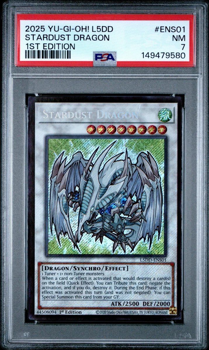 Stardust Dragon Yu-Gi-Oh! TCG Professional Sports Authenticator