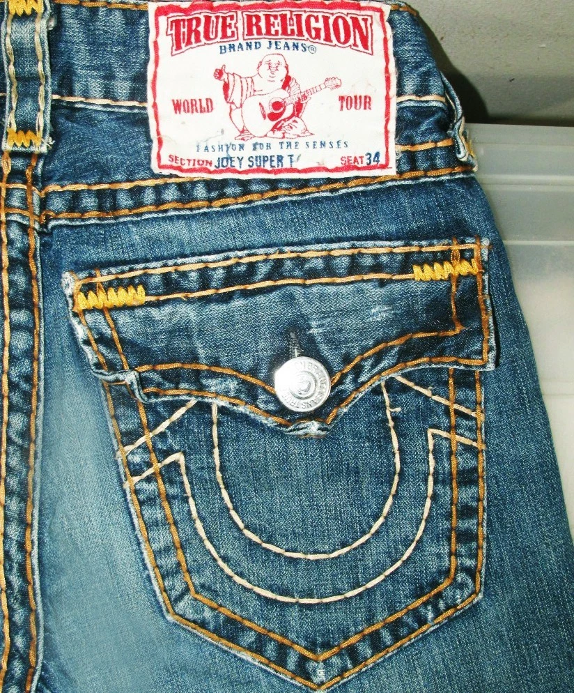 Preços baixos em True Religion Joey Super T jeans para Homens | eBay