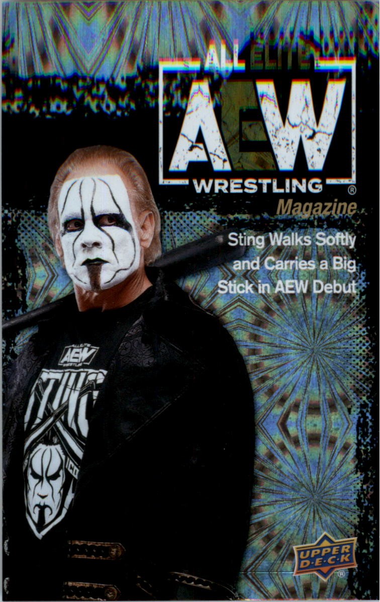 2021 Upper Deck AEW Pyro #81 Sting SP - WS
