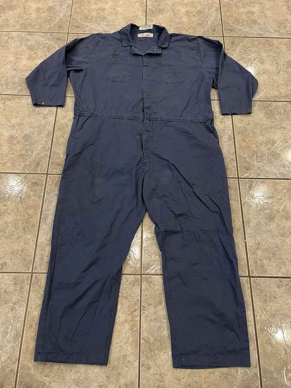 UNIFIRST Men's 60 Unlined Twill Canvas Unlined Work Utility Coveralls
