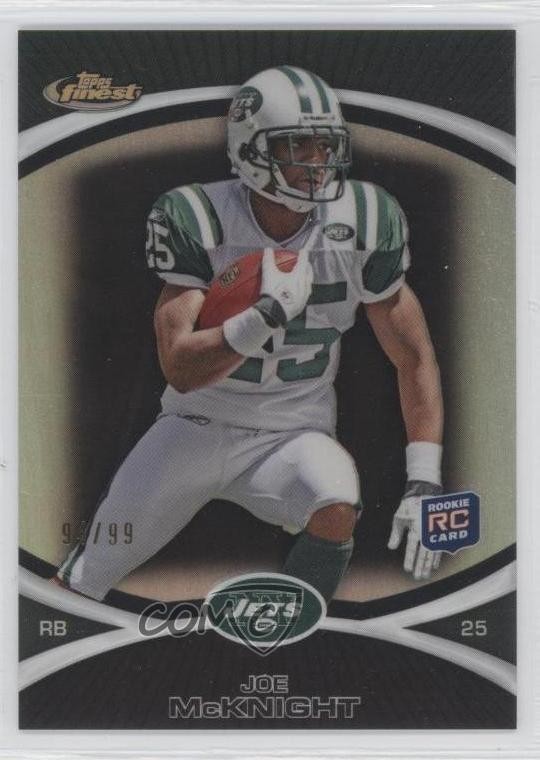 Joe McKnight Finest #111 Black Refractor