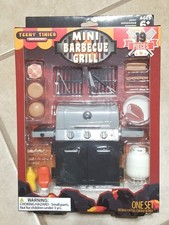 Teeny Tinies Mini Barbecue Grill Mini Food 19pc Playset