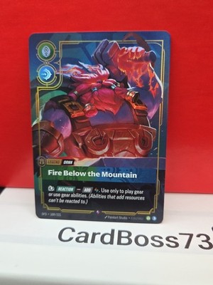 Ornn - Fire Below the Mountain SFD 189/221 Rare Spiritforged Riftbound NM