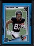 2025 Panini Donruss Optic Jaylin Noel Rated Rookie Neon Blue Prizm #/399 Texans