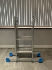 Mac Allister 3 Way Alluminium Ladder MKT3 C199306 Collection only