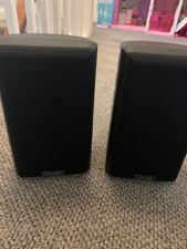 Mission 70 Speakers Mark 2 black made In the Uk Mk 2 model 70 mission speakers