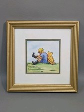Winnie The Pooh Classic Disney Wall Art Pooh Christopher 6x6 Framed Print