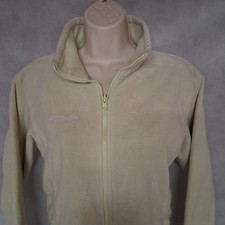 Columbia Fleece Jacket Youth Girls 18-20 Yellow