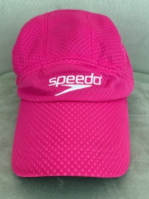 Speedo Lightweight Baseball Hat Cap Breathable Pink One Size 100% Polyester