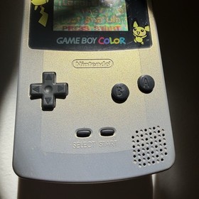 Game boy Color Console - Pokemon Center US Edition Gold Silver RARE! Tested!