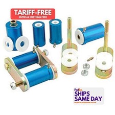 Global West 103sh Kit 67-81 Camarofirebird Rear Shackle Cadmium Steel Performa