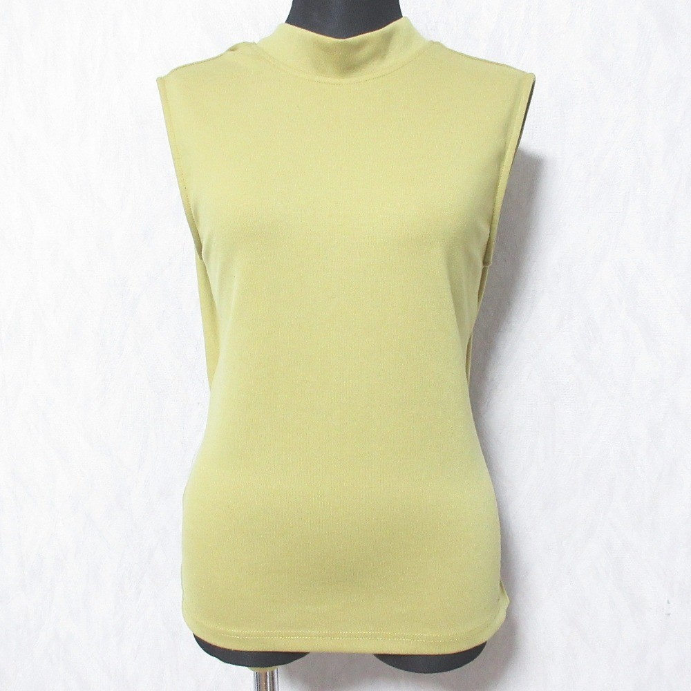 AMERI Sleeveless Back Ribbon Top 028130690 Mustar… - image 1