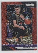 2018-19 Panini Prizm Fast Break Red Prizm 114/125 Lonzo Ball #294 10qe