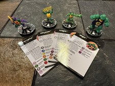 TMNT Heroclix TMNT2 Complete Chase Set