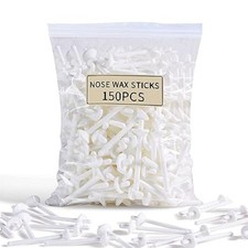 150 Pcs Wax Sticks Nose Wax Kit Accessories Waxing Sticks for Nose Hair Remove