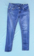 Miss Me Signature-Rise Skinny Blue Jeans Size 30 x 29
