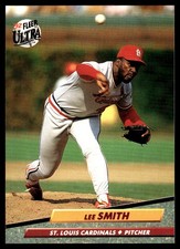 Lee Smith 1992 Ultra #270 Cardinals MLB READ FREE SHIPPING AutographDen