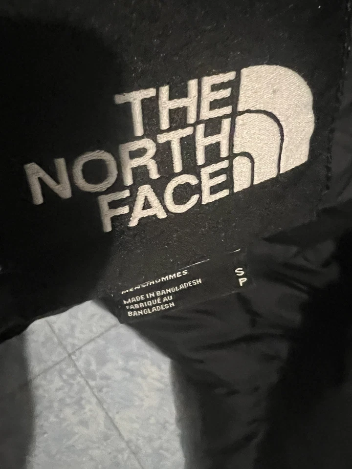 doudoune The North Face homme nuptse 1996 violette noire taille s - Photo 3/4