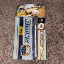 Buffalo Bisons 2012 School Kit NEW DAMAGED PACKAGING - ITEMS ARE FINE