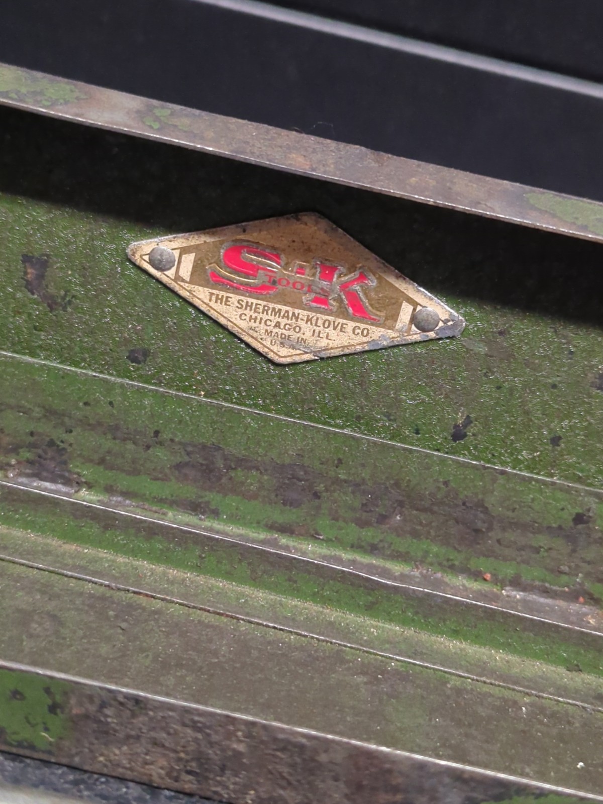 Vintage S-K Tools 16-piece 1/4" Drive Socket Set - USA