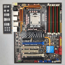 Scheda madre ASUS P6TD DELUXE con CPU i7-930 + 3x RAM I/O SHIELD - SPEDIZIONE VELOCE