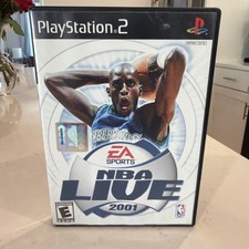 NBA Live 2001 (Sony PlayStation 2, 2001) Complete CIB