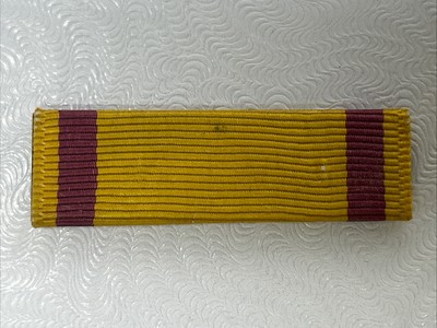 Chinese Service Ribbon Chinese Service Military Award Ribbon Brass Backing | eBay
