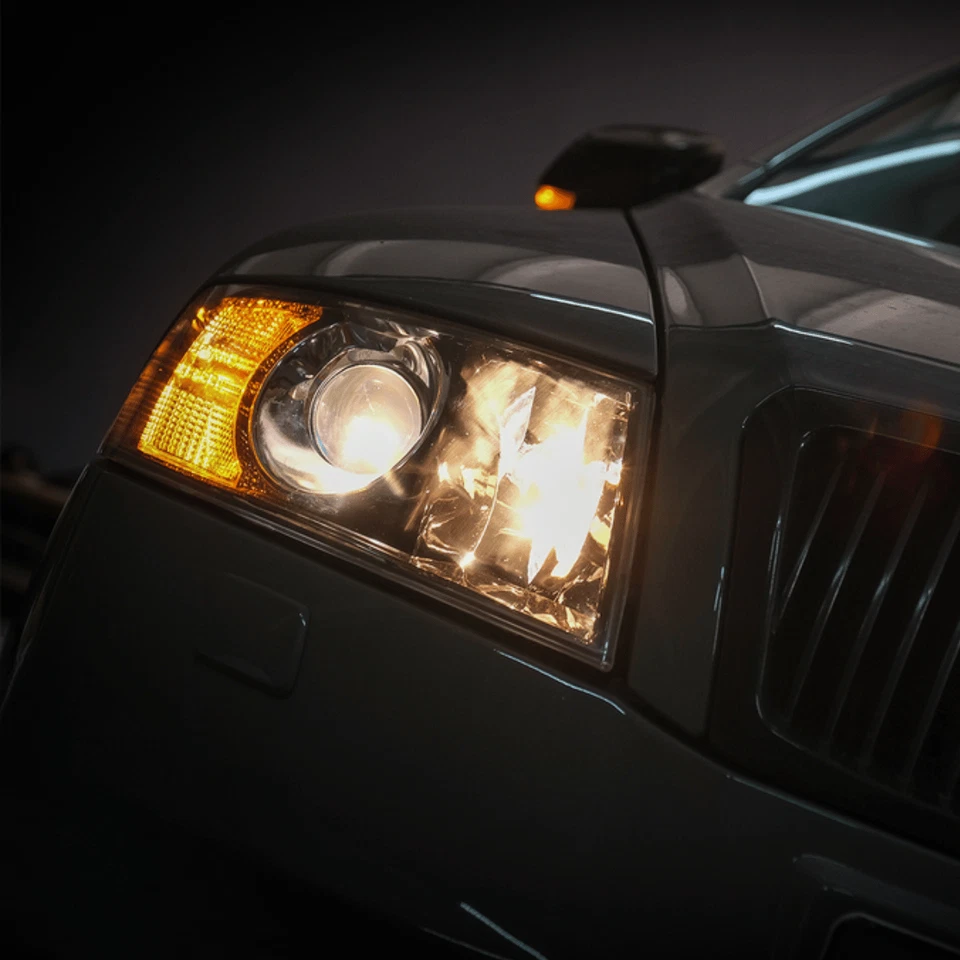 Halogen Projektor Scheinwerfer Set Schwarz für Skoda Octavia 2 1Z 2004–2008 - Bild 4 von 4